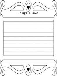Black And White Picture With Color Grid Free Valentine Writing Papers 3 Grids Color Or Black And White Writing Paper Writing Writing Lines