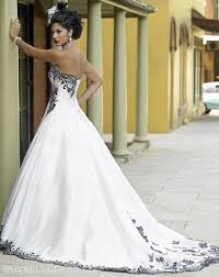 Black And White Attire Wedding Maggie Sottero Black And White Wedding Dress Black White Wedding Dress Maggie Sottero Wedding Dresses Black Wedding Dresses