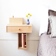 5 Favorites Bedside Shelves In Lieu Of Tables Remodelista Wall Mounted Bedside Table Small Bedside Table Small Nightstand