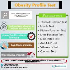 Obesity Profile Test Cost View Labs Compare Prices Get Up To 50 Off Labsadvisor
