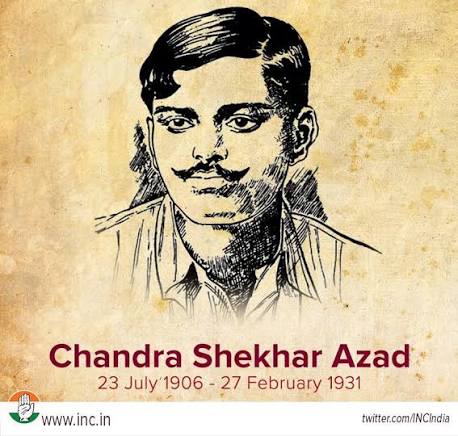 Congress on X: "Our homage to Revolutionary Freedom Fighter Chandra Shekhar Azad on his death anniversary today" / X