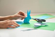 Peninsula Origami Group monthly meeting