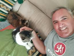 😺😺 relaxing time ♥️ "What greater gift than the love of a cat "