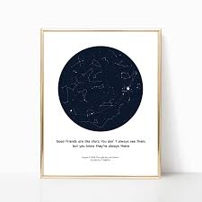 Excited To Share This Item From My Etsy Shop Personalised Best Friend Star Map Best Friend Wife Her Best Fr Romantic Gifts For Him Star Map Lesbian Gifts