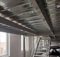 Custom Q235B Metal Rack Mezzanine Floor Attic Loft Shelf ...