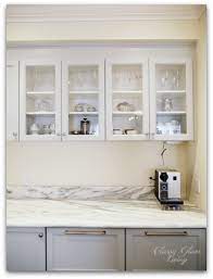Some kitchen cabinet manufacturers surprised us with more traditional glass cabinet door styles for 2018. New Kitchen Update Integrated Hood Upper Cabinets Classy Glam Living