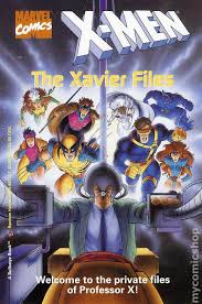 X-Men The Xavier Files SC (1994 A Bullseye Book) comic books