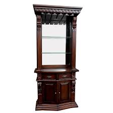 The finish and traditional styling lends distinctly to. Astoria Grand Felten Bar With Wine Storage Wayfair