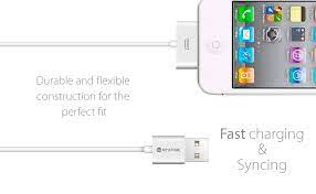 Is your iphone charger broken? Amazon Com Iphone 4s Cable 30 Pin Usb Sync And Charging Data Cable For Iphone 4 4s 3g 3gs Ipad 1 2 3 And Ipod 5 1 5 Meter Pack Of 2 Computers Accessories