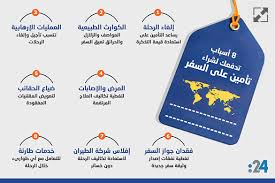 إنفوغراف 8 أسباب تدفعك لشراء تأمين على السفر مجلة رجيم