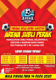 Dengan pengubahsuaian bidang bola sepak dalam penyimpangan yang dibenarkan, ia. Facebook