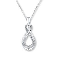 Black And White Diamond Intertwining Infinity Necklace Earrings And Bracelet Pin On Products