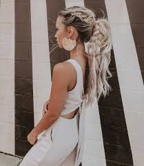 Amazon's choice for jumpsuit pattern. Obsessed With Kirstenzellers In Our Gisela Pocketed Jumpsuit In Taupe In Stock In All Siz Bohemian Hairstyles Braided Ponytail Hairstyles Braided Hairstyles