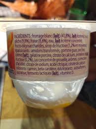 Mousse Au Fromage Blanc Sur Lit De Fruits Taillefine 460 G 4 115 G