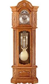 Brass Grandfather Clock Pendule Horloges Horloge Grand Pere