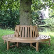 Great savings & free delivery / collection on many items. Teak Circular Tree Bench Plus Backrest 205cm Rattan And Teak
