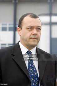 Andy Davis who was the linesman at the receiving end of Hearts'... News  Photo