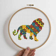 You may print them and use them for your own personal use. Cross Stitch Pattern Animal Africa Geometric Cross Stitch Etsy Cross Stitch Geometric Funny Cross Stitch Patterns Stitch Patterns