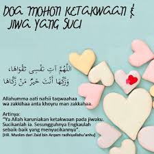 Istri egois menjadi lebih sosialis dan berpikiran dewasa. Doa Mohon Ketakwaan Dan Jiwa Yang Suci Nasihat Sahabat