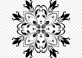 Floral,pattern,round vector pattern and more resources at freedesignfile.com. Black And White Flower Png Download 640 640 Free Transparent Floral Design Png Download Cleanpng Kisspng