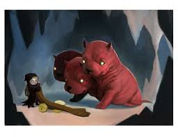 Sydwiki Cerberus Puppy Greek Mythology Art Creature Concept Art Cerberus