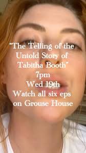 The Telling Of The Untold Story of Tabitha Booth comes out tomorrow  (Wednesday 19th March 7pm
