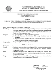 Check spelling or type a new query. Surat Keputusan Kepala Madrasah Sk Pembagian Tugas Guru