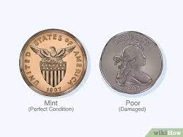 A number of factors (including condition and current demand) impact the amount a coin can actually be sold for, so use the value you find online only as a ballpark figure. How To Find The Value Of Old Coins 8 Steps With Pictures