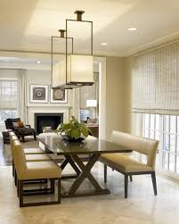 Oval or rectangular tables can take a slightly wider chandelier. Rectangular Light Fixture Houzz