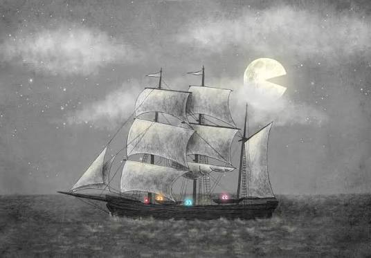 Ghost Ship – delightful canvas wall art – Photowall