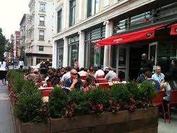 Boxwood Around Patio In Summer Outdoor Restaurant Outdoor Cafe Restaurant Seating
