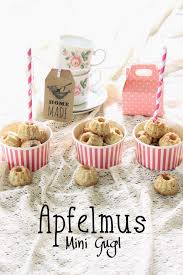 Apfelmus Mini Gugl S Bastelkistle Mini Gugelhupf Rezept Mini Gugelhupf Gugl
