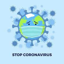 The Globe World Is Possessed By Corona V Premium Vector Freepik Vector Medical Cartoon Globe Earth Di 2020 Dongeng