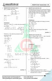 M4th Lab Download Pembahasan Sbmptn 2017 Format Pdf Facebook