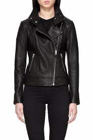 Lisa Pebble Leather Jacket Leather Jacket Mackage Jackets