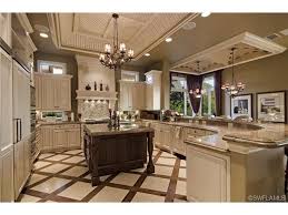 Traditional Formal Gourmet Center Island Kitchen With Wrap Around Bar Wood Inlays In Marble Floor Prato Grand Est Traditional Kitchen Kitchen Concepts Home
