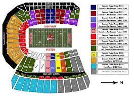 Louisville Cardinal Stadium Seating Chart Papa Johns