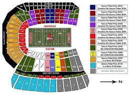 louisville cardinal stadium seating chart papa johns