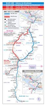 The T Pittsburgh Metro Map United States Metro Map Light Rail Subway Map