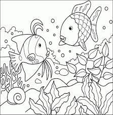 Free printable fish coloring pages for kids source : Coloring Pages Tropical Coloring Home