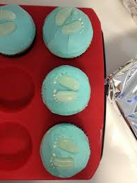 Baby Shower Cupcakes These Were A Hit Super Simple But Very Cute I Used Coconut Jelly B Baby Shower Cupcakes For Girls Baby Shower Cupcakes Baby Shower Food