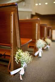 Image Result For Simple Church Wedding Decorations Chair Wedding Church Decor Church Decor Church Diy