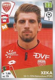 É nisso que xeka fala para analisar as prestações do colega de equipa no lille. Xeka Dijon Fco Foot 2017 18 Championnat De France Sticker 121