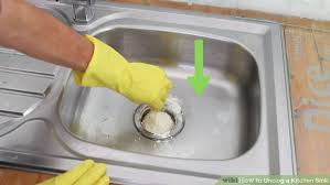 diy unclogging your kitchen sink