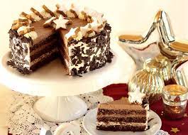Diese Festliche Zimtstern Torte Besteht Aus Meinem Fluffig Zarten Schoko Biskuit Einer Knusprig Cremigen Zimtstern Mascarpone Creme Einer Unwiderstehlichen Sc