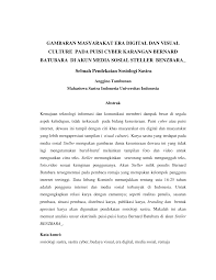Media sosial telah menjadi ruang dimana kita membentuk dan membangun hubungan, membentuk identitas diri, mengekspresikan diri, dan belajar tentang dunia di sekitar kita. Https Susastra Fib Ui Ac Id Wp Content Uploads 81 2017 01 10 Makalah Anggino Tambunan Pdf