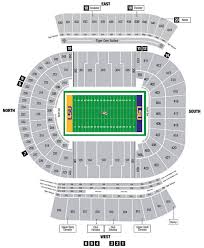 69 paradigmatic tiger stadium seating chart with rows