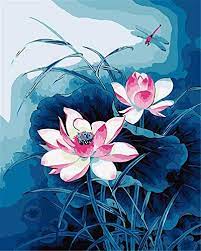 Explore our range of paint by numbers australia kits for adults. Diy Paint By Numbers Kit For Adults Lotus Flowers Paint By Number Kit On Canvas