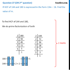 Apa research paper formatting guidelines: If Hcf Of 144 And 180 Is Expressed In Form 13m 16 Find Value Of M