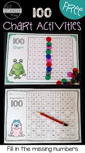 Free Hundreds Chart Worksheets Math Classroom Math